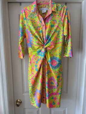 Gretchen Scott Magic Carpet Twist & Shout Dress Small